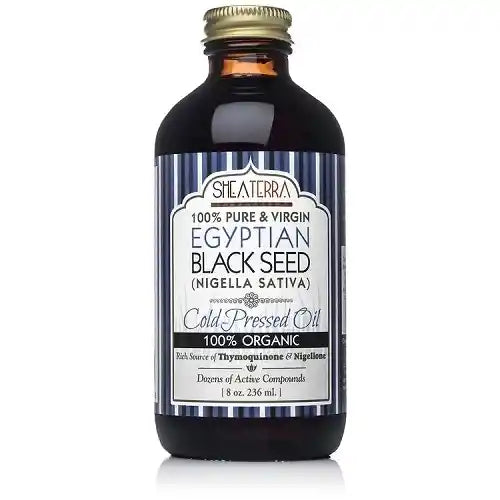 100% Pure Egyptian Black Seed Oil - Extra Virgin 8 oz. (Certified Organic, Cold Pressed)