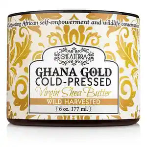 Ghana Gold Cold Pressed, Extra Virgin Shea Butter