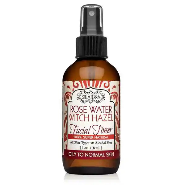 Rose Water Witch Hazel Facial Toner (alcohol-free)