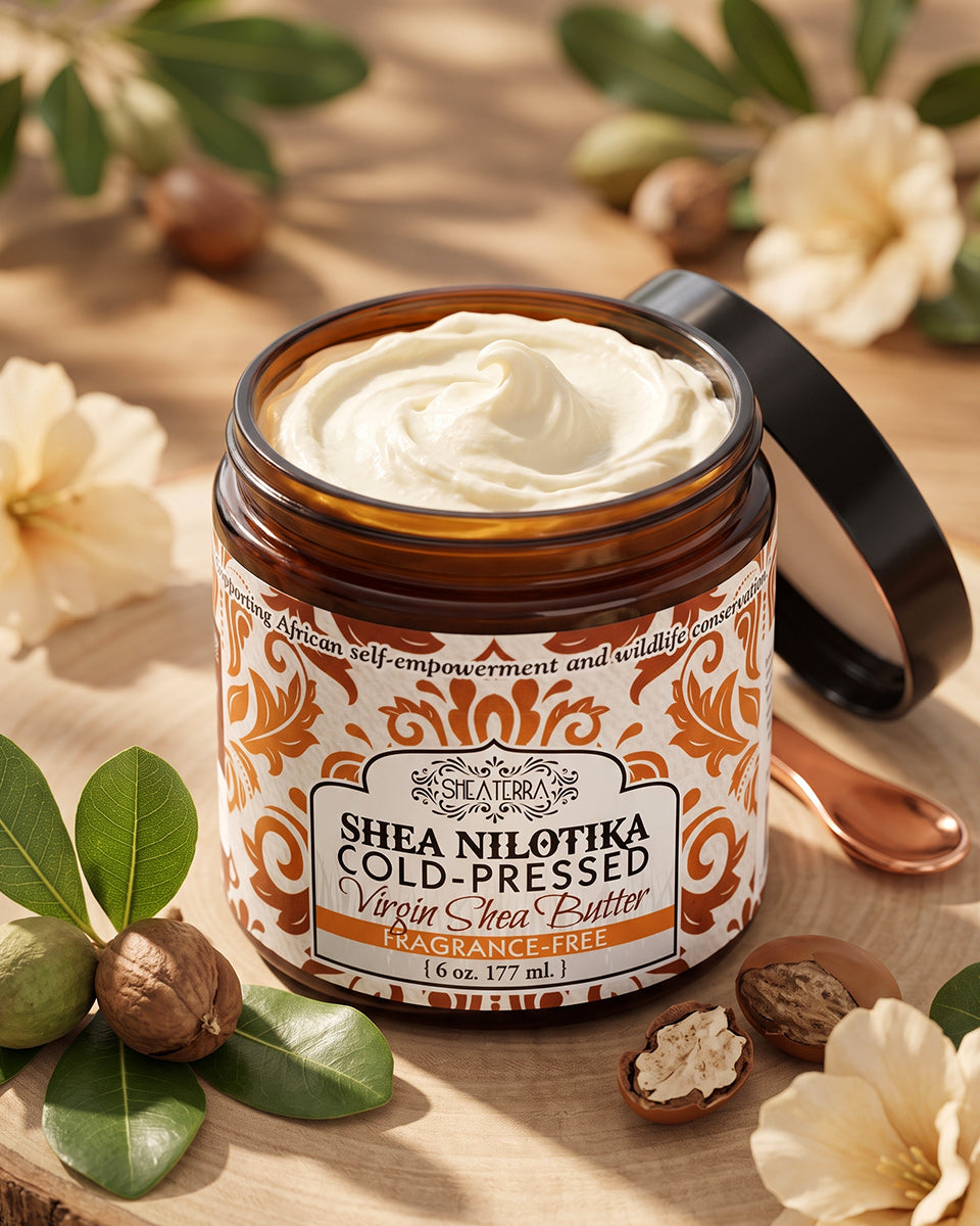 Shea Nilotika Cold-Pressed Virgin Shea Butter FRAGRANCE FREE