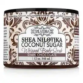 Shea Butter & Coconut Sugar 2 n 1 Body Scrub DARK CHOCOLATE