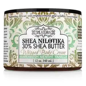 Shea Nilotika 30% Shea Butter Whipped Body Cream MARRAKESH MENTHE VANILLA