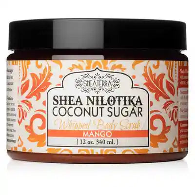 Shea Nilotik' Butter Coconut Sugar Whipped Body Scrub MANGO