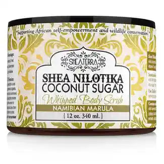 Shea Nilotik' Butter Coconut Sugar Whipped Body Scrub NAMIBIAN MARULA
