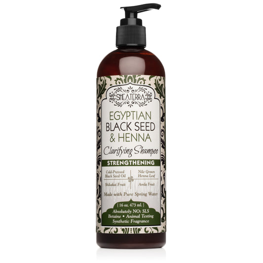 Egyptian Black Seed & Henna Natural Shampoo (STRENGTHENING)