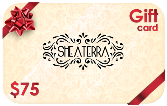 Shea Terra $75 Gift Card