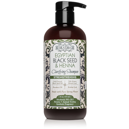 Egyptian Black Seed & Henna Natural Shampoo (STRENGTHENING)