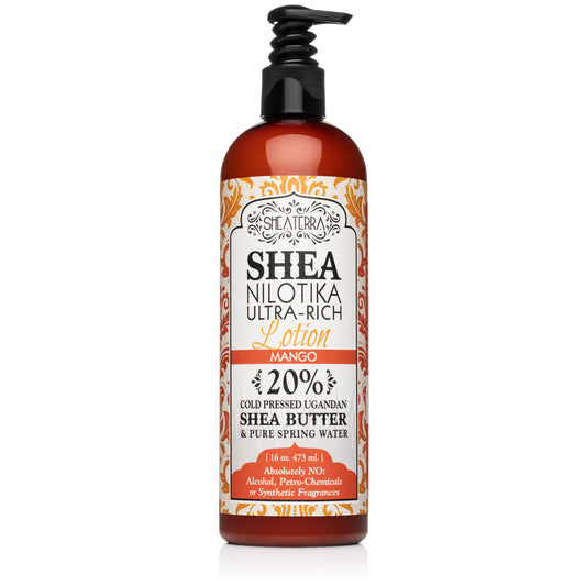 Shea Nilotika 20% Shea Butter Ultra-Rich Lotion MANGO