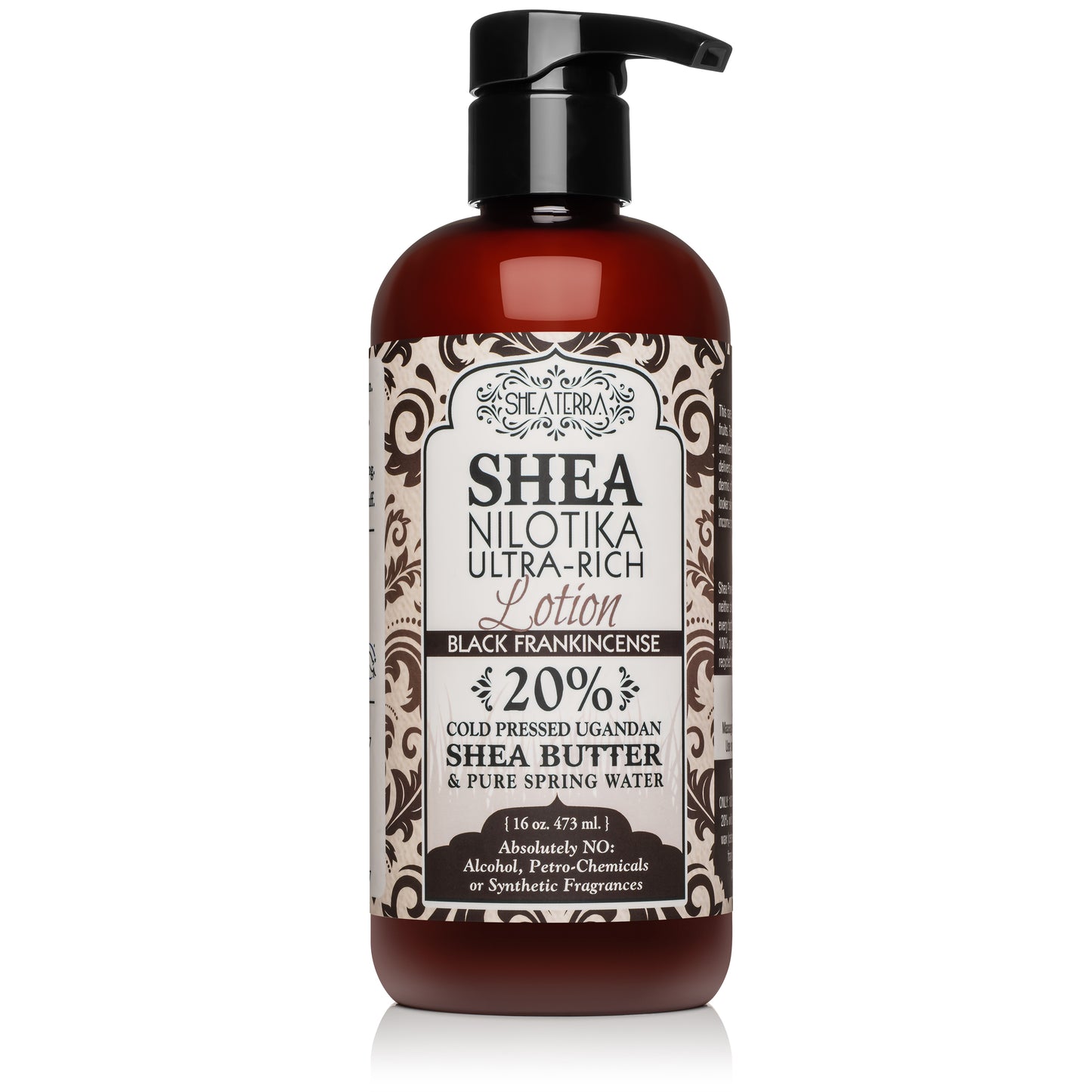 Shea Nilotika 20% Shea Butter Ultra-Rich Lotion BLACK FRANKINCENSE