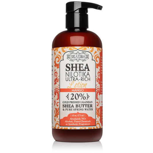 Shea Nilotika 20% Shea Butter Ultra-Rich Lotion MANGO