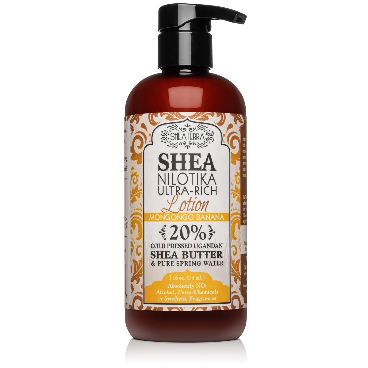 Shea Nilotika 20% Shea Butter Ultra-Rich Lotion- MONGONGO BANANA