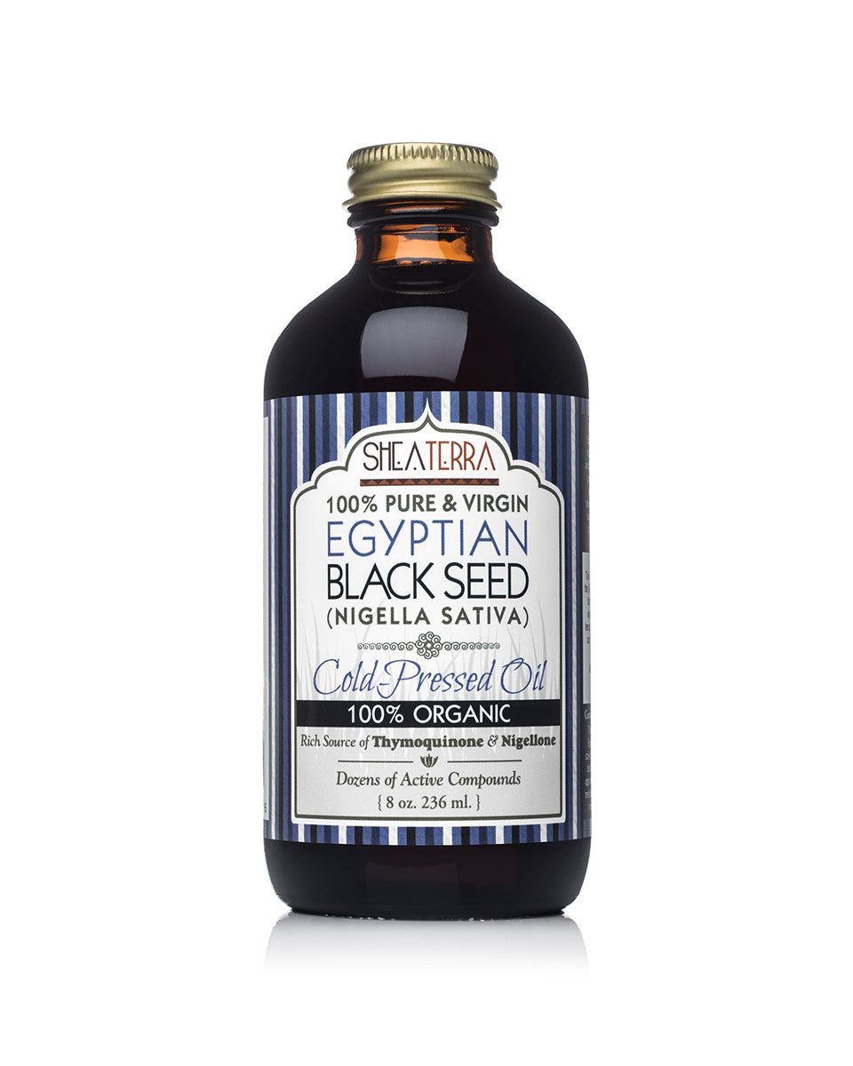 100% Pure Egyptian Black Seed Oil - Extra Virgin  8 oz. (Certified Organic, Cold Pressed)