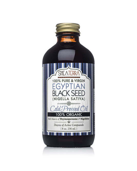 100% Pure Egyptian Black Seed Oil - Extra Virgin  8 oz. (Certified Organic, Cold Pressed)