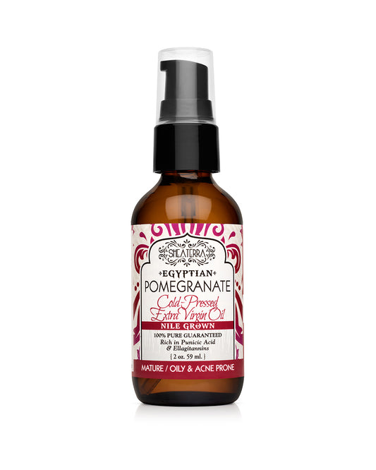 100% Pure Egyptian Pomegranate Extra Virgin Oil (Cold Pressed, Nile Grown)