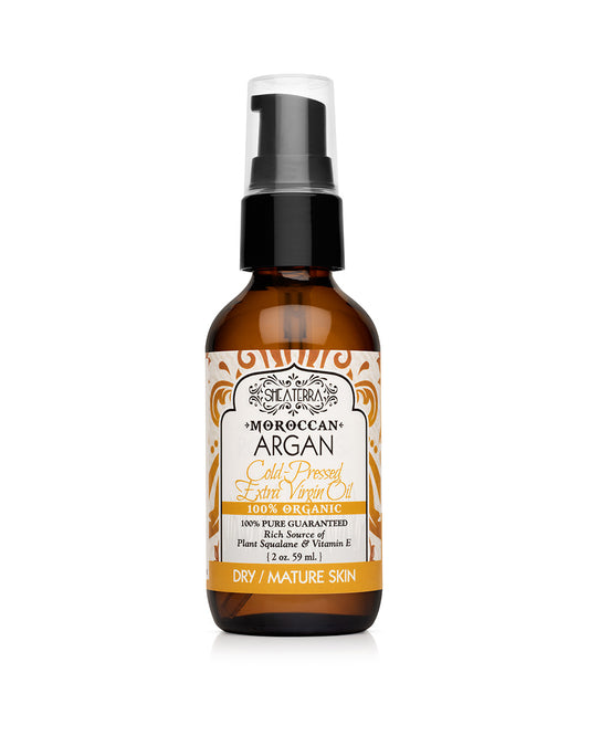 100% Pure Moroccan Argan Oil (Extra Virgin, Certified Organic)