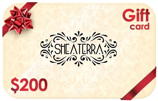 Shea Terra $200 Gift Card