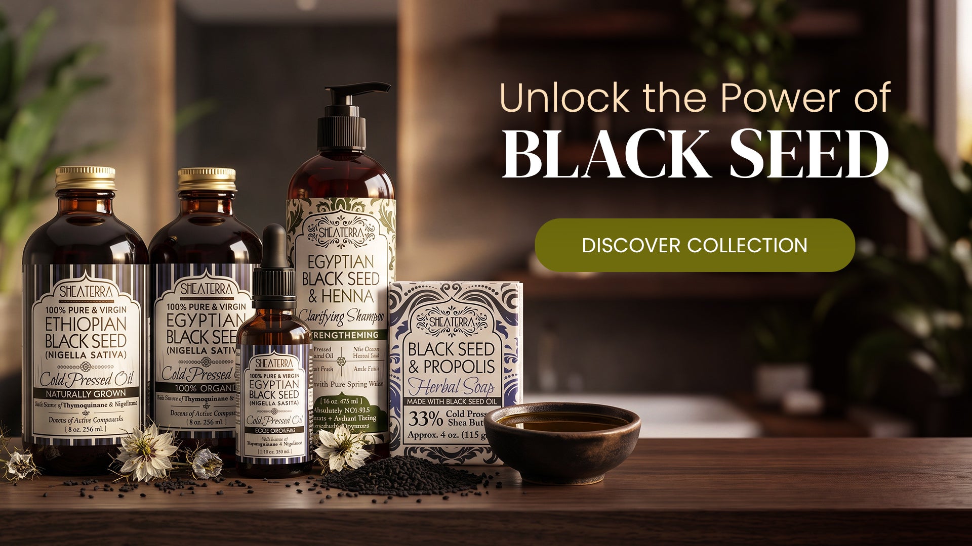 Shea Terra Organics natural skincare and organic oils