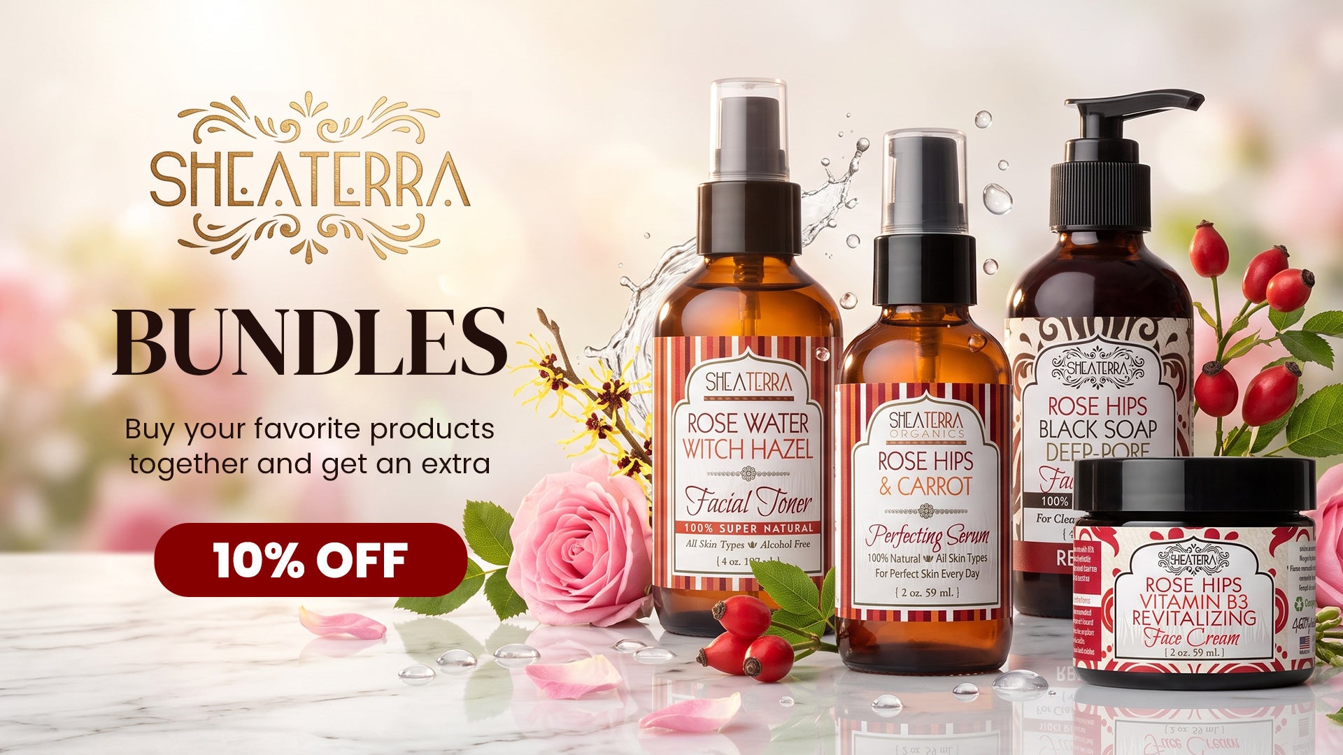 Shea Terra Organics natural skincare and organic oils