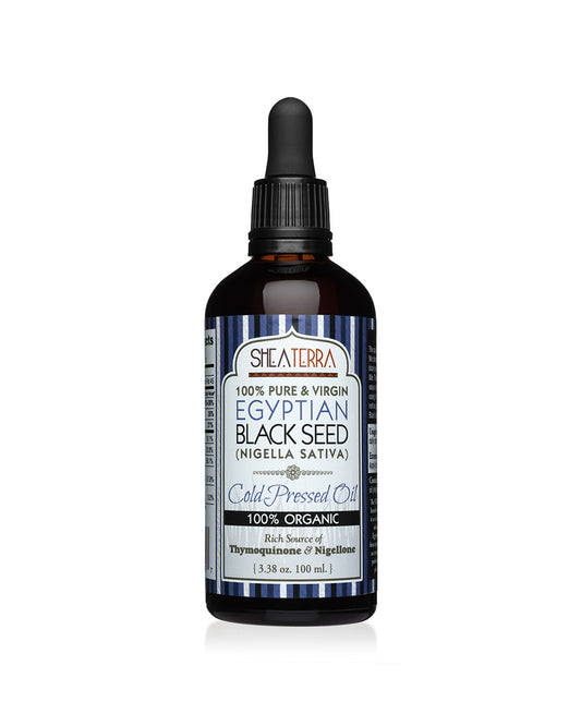 Egyptian Black Seed Oil 3.38 oz. (Certified Organic, Cold Pressed)