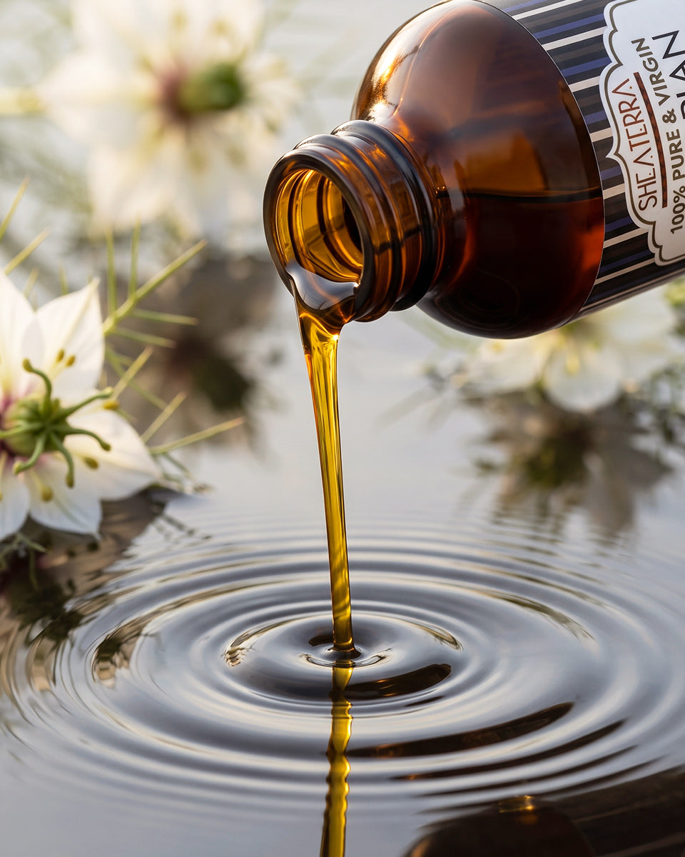 100% Pure Ethiopian Black Seed Oil 8 oz. (Very Strong, Naturally Grown in Bale Valley, Cold Pressed)