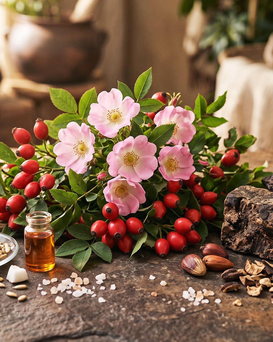 Rose Hips Black Soap Deep Pore Facial Wash
