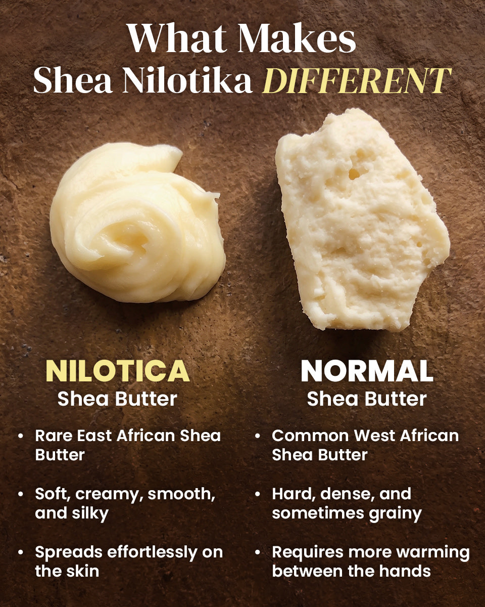 Shea Nilotika Cold-Pressed Virgin Shea Butter FRAGRANCE FREE