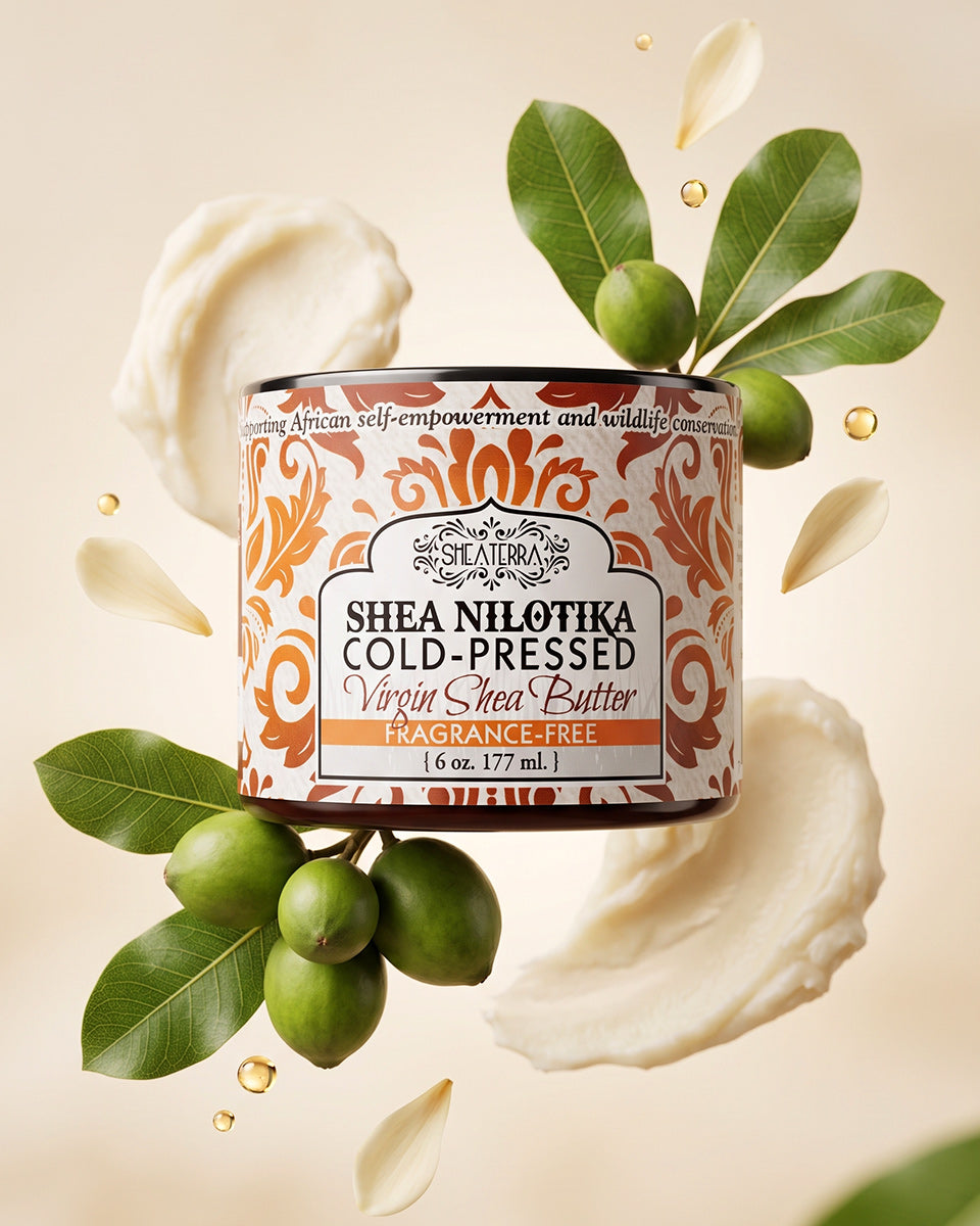 Shea Nilotika Cold-Pressed Virgin Shea Butter FRAGRANCE FREE