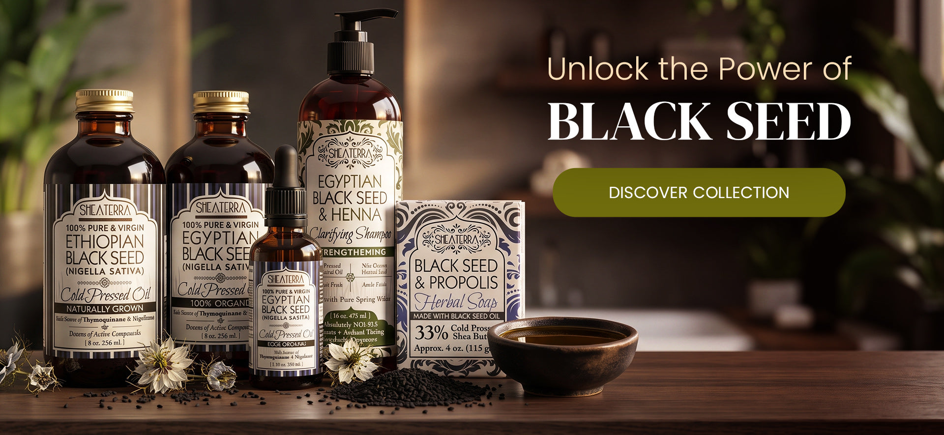 Shea Terra Organics natural skincare and organic oils