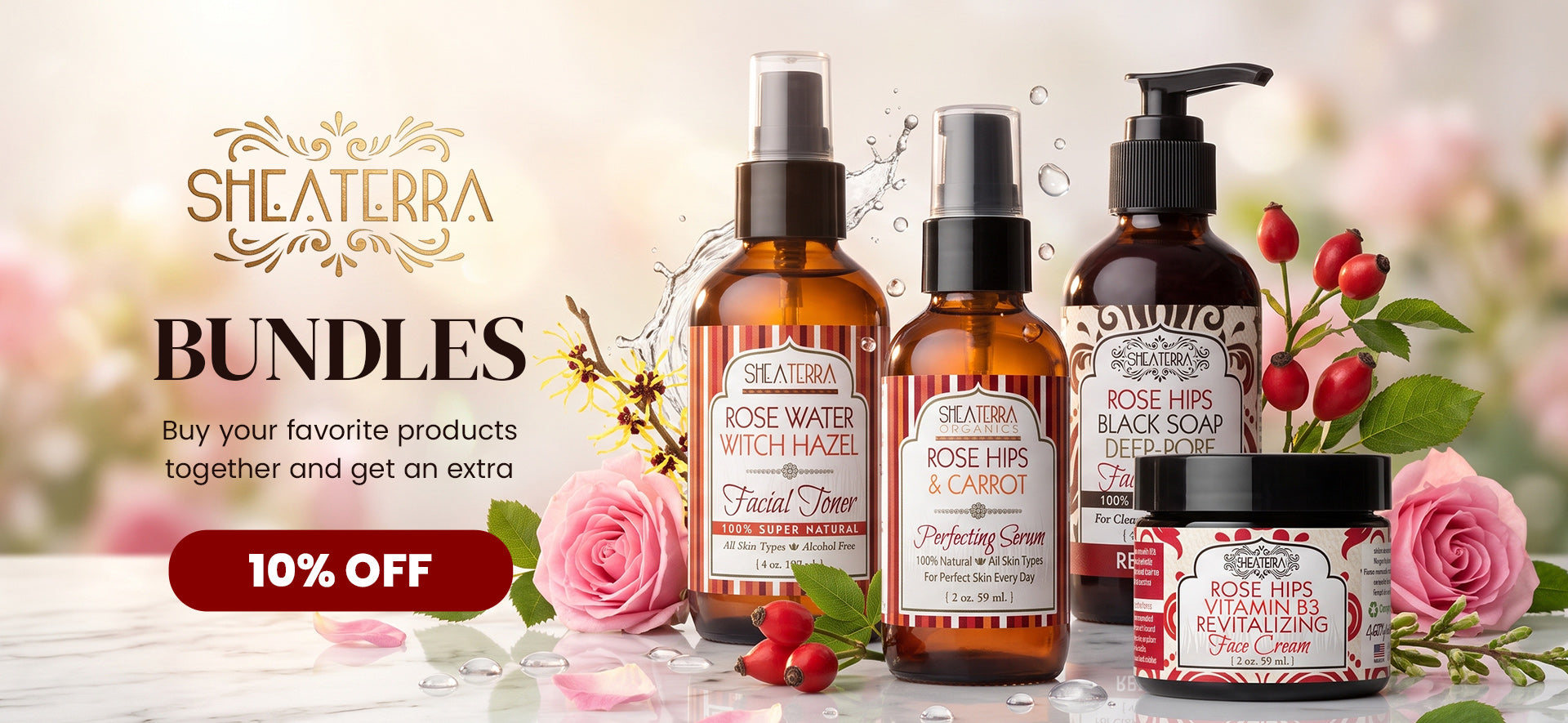 Shea Terra Organics natural skincare and organic oils