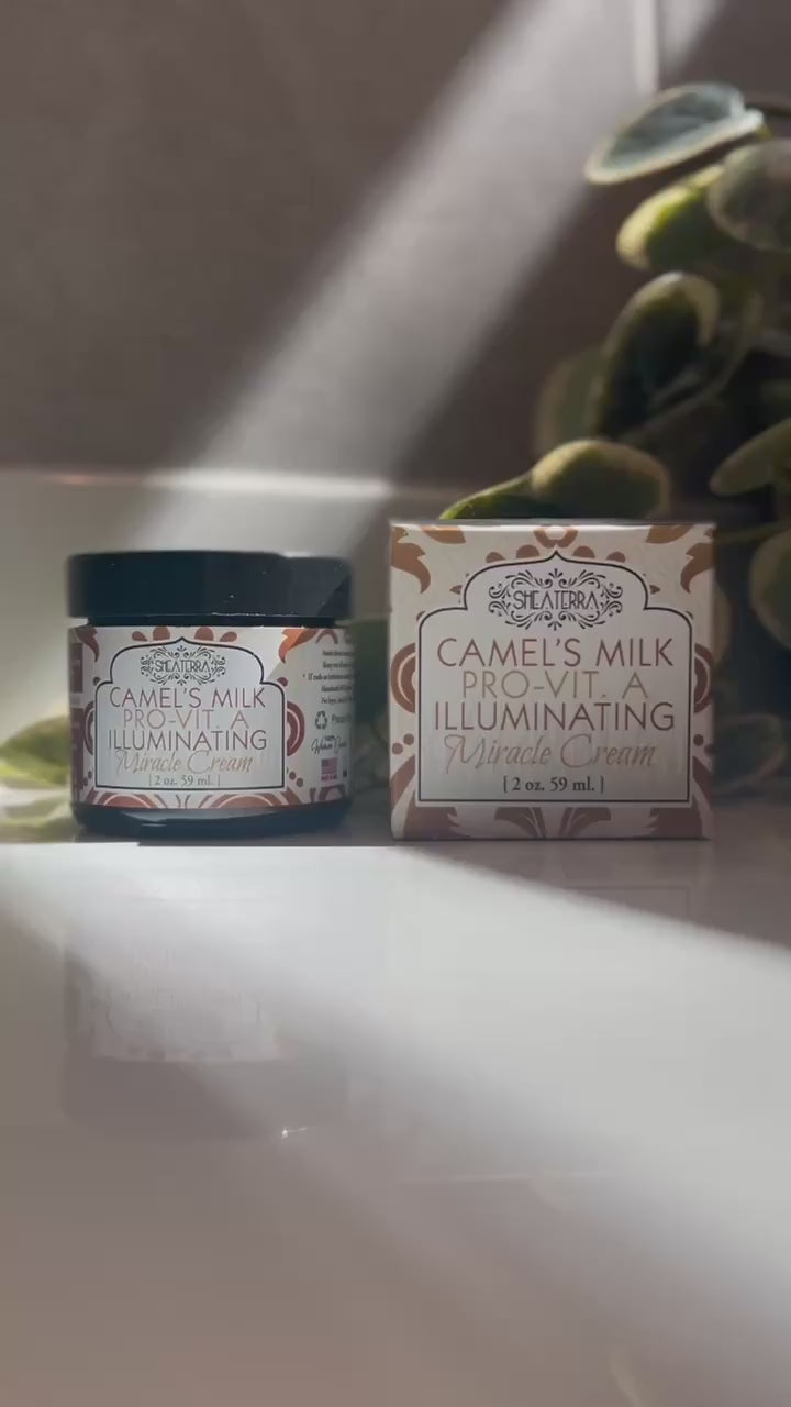Camel’s Milk Pro-Vit. A Illuminating Miracle Cream – SHEA TERRA 