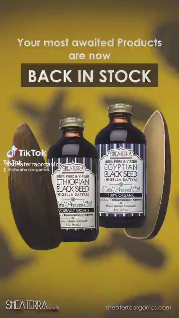 100% Pure Egyptian Black Seed Oil - Extra Virgin 8 oz. (Certified Organic,  Cold Pressed)