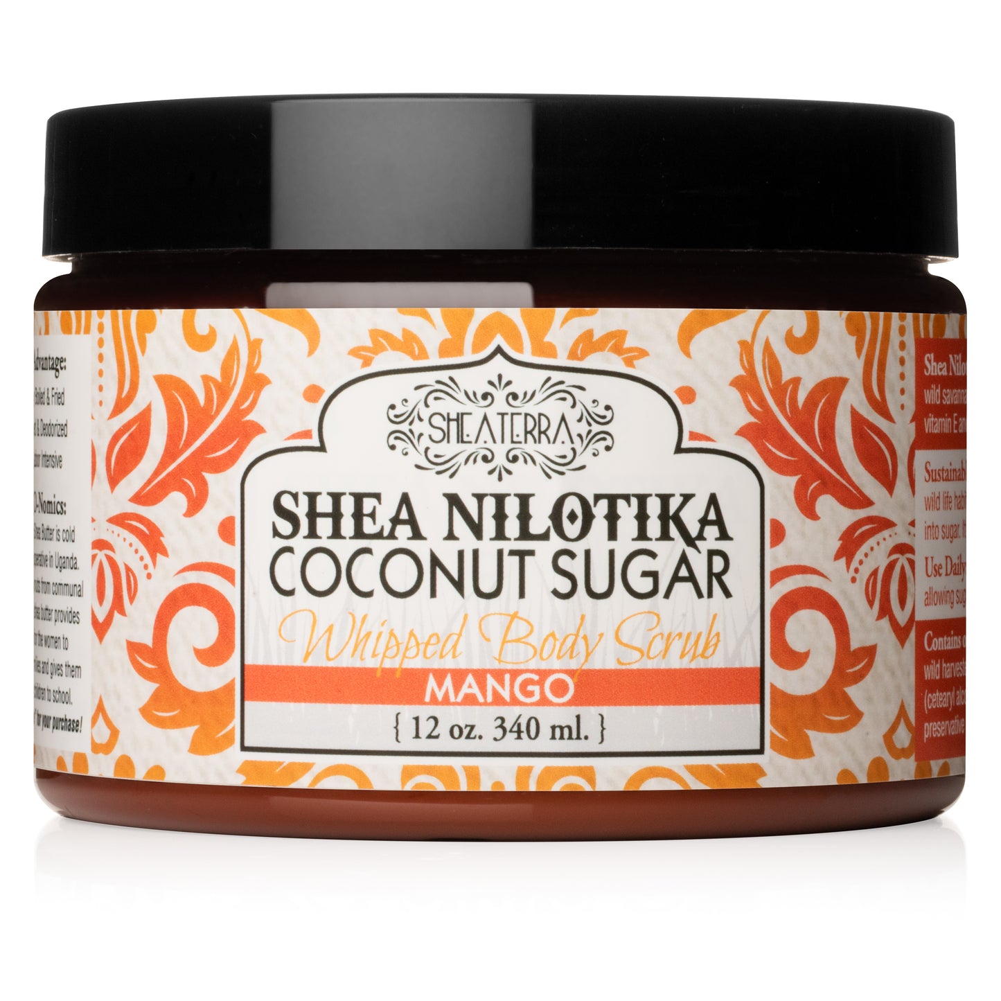 Shea Nilotik' Butter Coconut Sugar Whipped Body Scrub MANGO