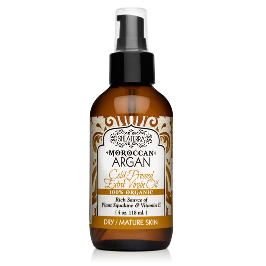 100% Pure Moroccan Argan Extra Virgin Oil (Certified Organic) 4 oz. size