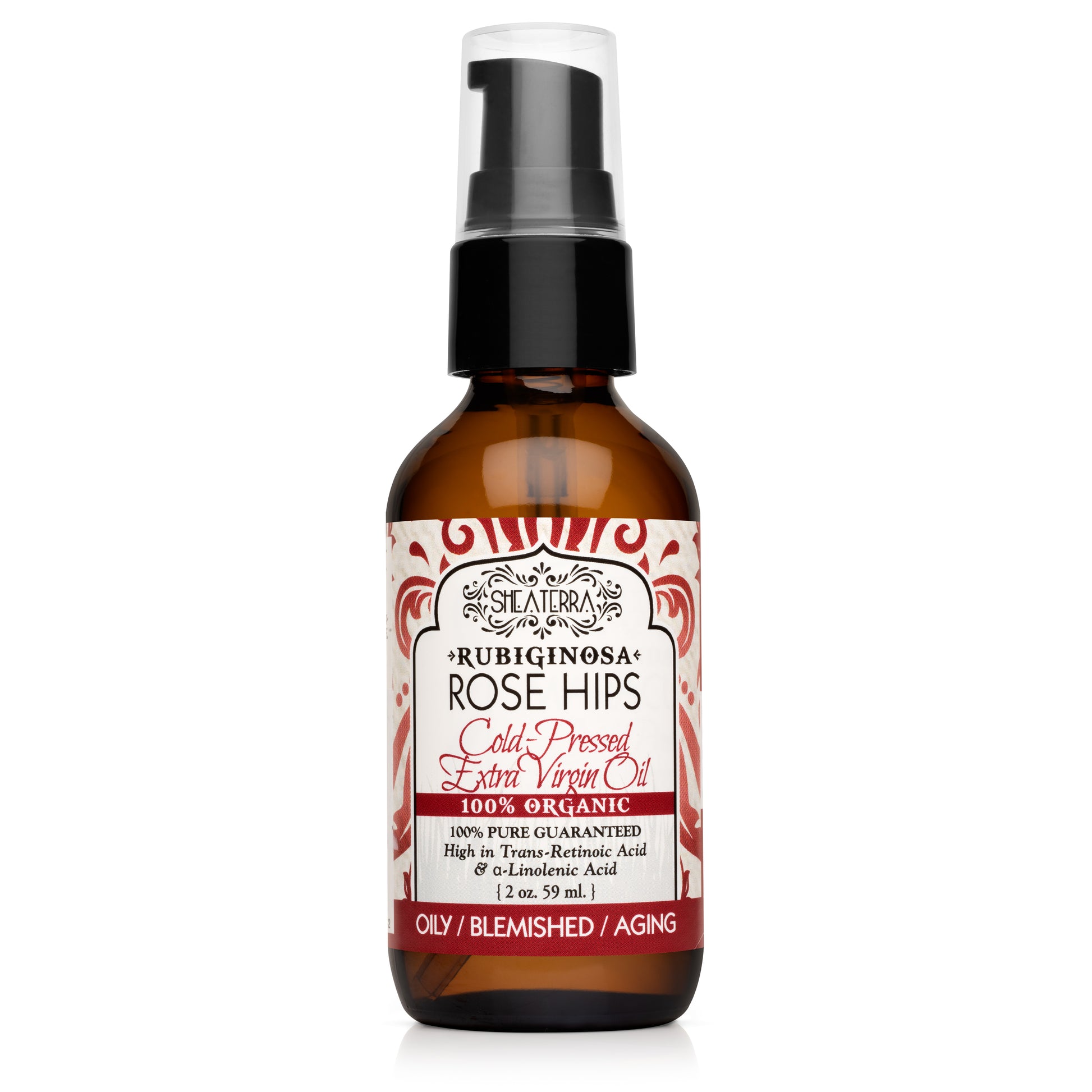 100% Pure Rose Hips Extra Virgin Oil