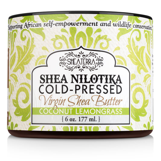 Pure Shea Nilotik Virgin Shea Butter with Coconut Lemongrass