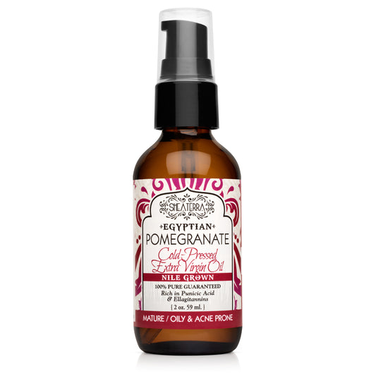 100% Pure Egyptian Pomegranate Extra Virgin Oil (Cold Pressed, Nile Grown)