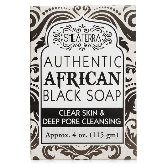 SheaTerra African Black Soap