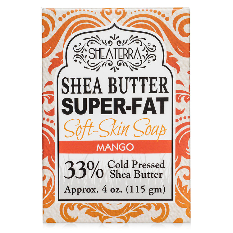 Shea Butter Super Fat Soft-Skin Soap MANGO