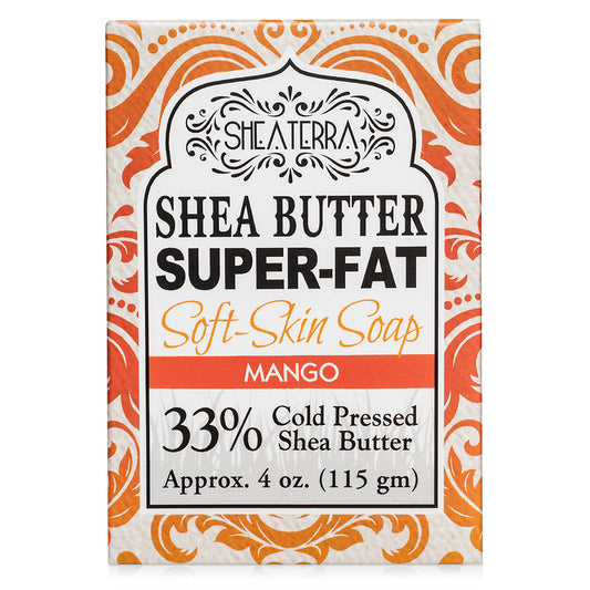 Shea Butter Super Fat Soft-Skin Soap MANGO