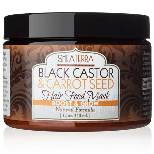 Egyptian Black Castor & Carrot Seed Hair Food Mask